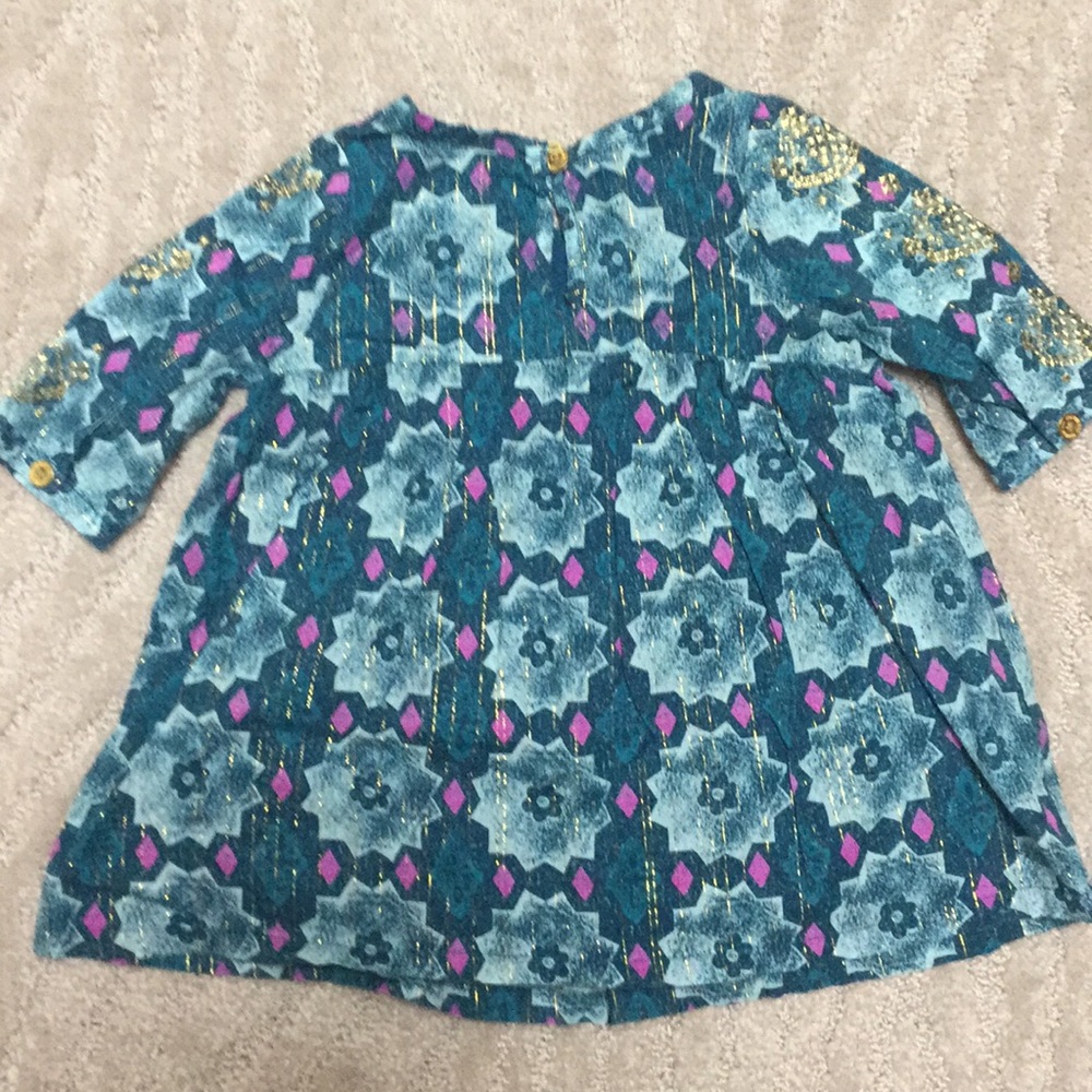 Gorgeous boho blouse with pockets - flowy and cute - Picture 4 of 7